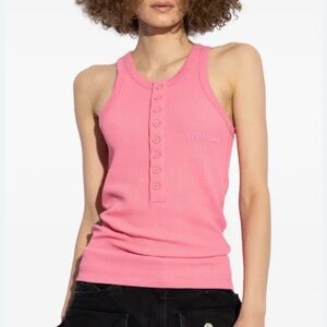 The Attico Pink Buttoned Tank Top Brand New with tags!!